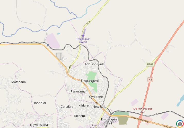 Map location of Noordsig